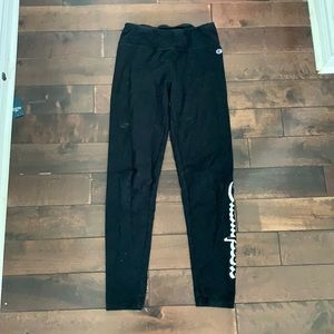 black champion leggings